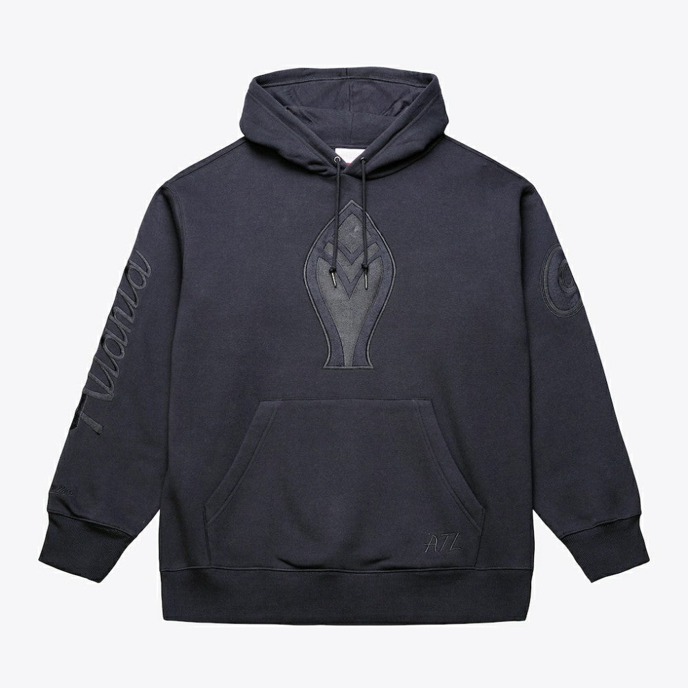 MLB Atlanta Braves Mitchell & Ness Phantom Fleece Hoodie