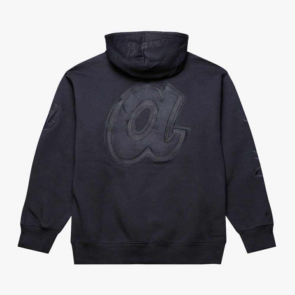 MLB Atlanta Braves Mitchell & Ness Phantom Fleece Hoodie