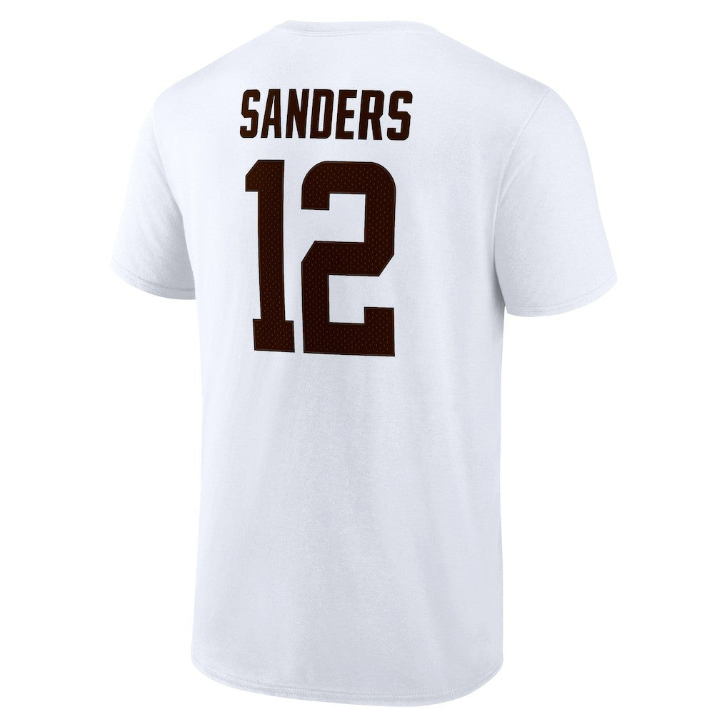Shedeur Sanders  Icon Name & Number T-Shirt - Cleveland Browns