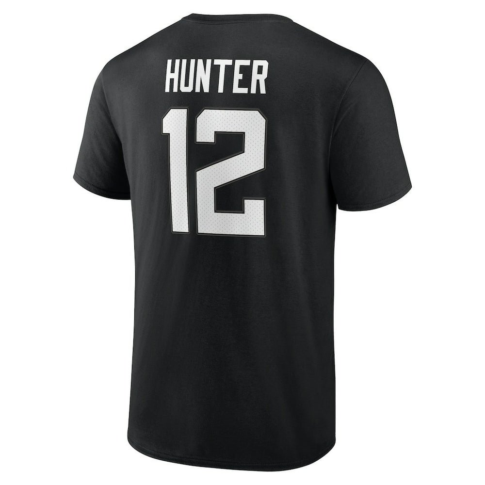 Travis Hunter  Icon Name & Number T-Shirt - Jacksonville Jaguars