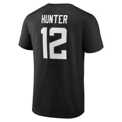 Travis Hunter  Icon Name & Number T-Shirt - Jacksonville Jaguars