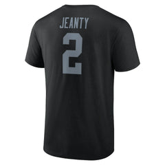 Ashton Jeanty  Icon Name & Number T-Shirt - Las Vegas Raiders