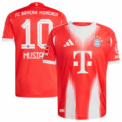Jamal Musiala Bayern Munich Home 2025/26 Player Jersey - Adidas Red