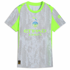 Manchester City Women's 2025/26 Third Replica Jersey - Puma Green/Neon Green
