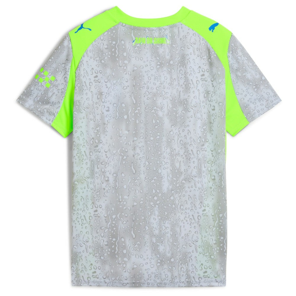 Manchester City Youth 2025/26 Third Replica Jersey - Puma Green/Neon Green