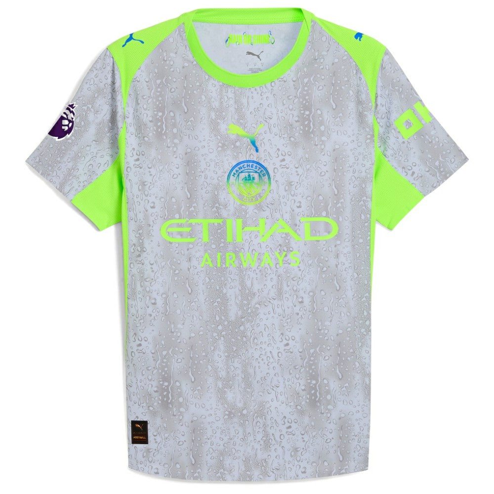 Manchester City 2025/26 Third Jersey - Puma Green/Neon Green