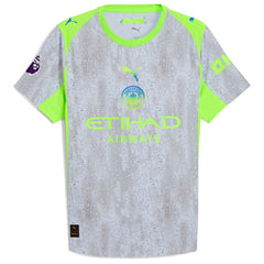 Manchester City 2025/26 Third Jersey - Puma Green/Neon Green