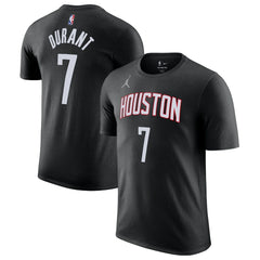 NBA Kevin Durant Houston Rockets Jordan Brand Statement Edition Name & Number T-Shirt sale