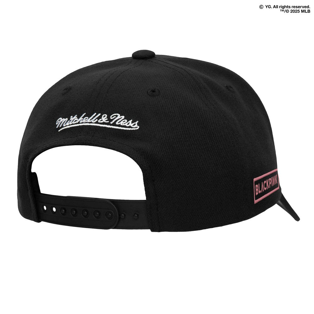 MLB Los Angeles Dodgers Mitchell & Ness x BLACKPINK  Pro Crown Snapback Hat