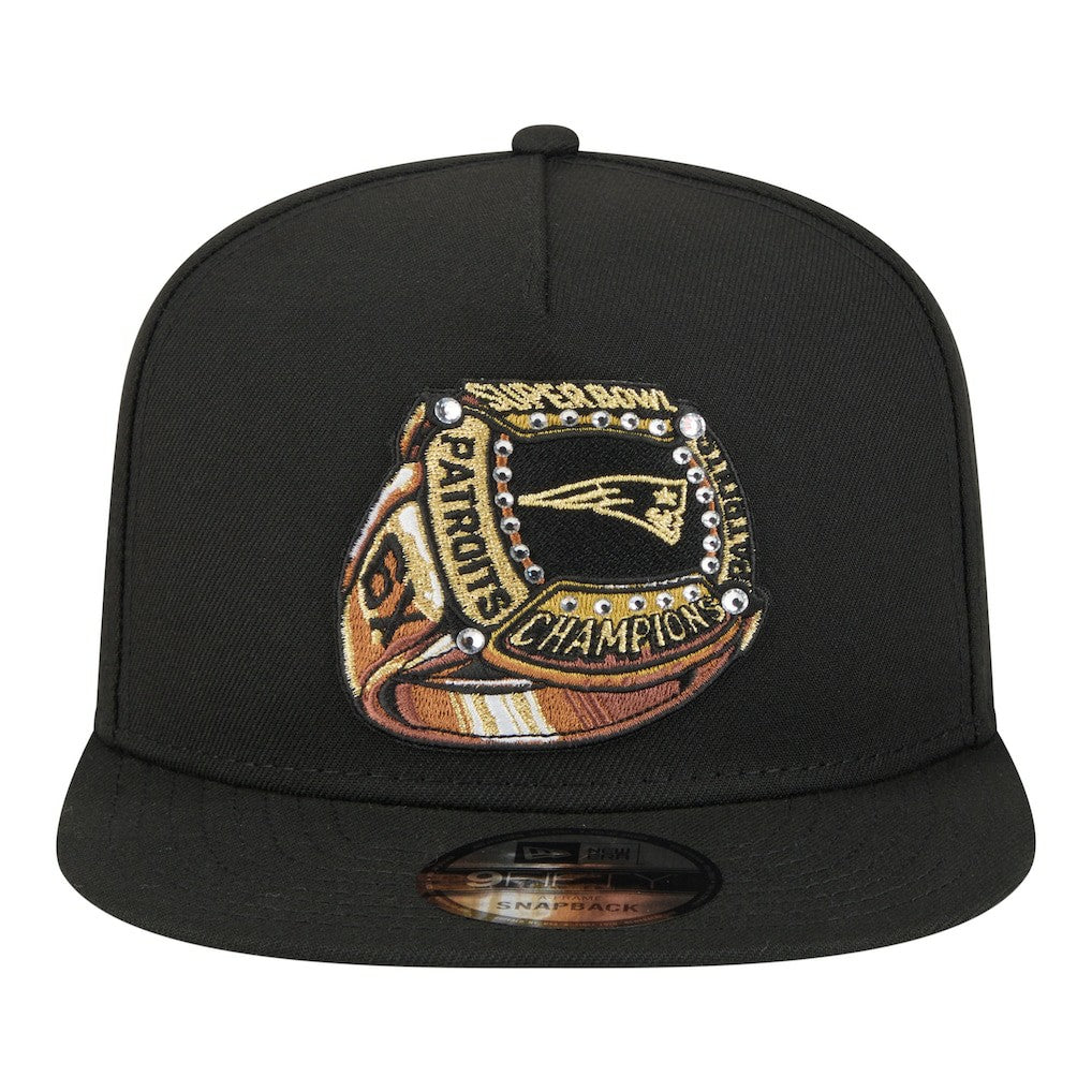 Super Bowl Ring 9FIFTY A-Frame Adjustable Hat - New England Patriots