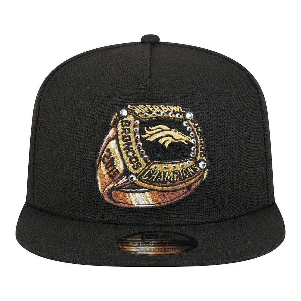 Super Bowl Ring 9FIFTY A-Frame Adjustable Hat - Denver Broncos