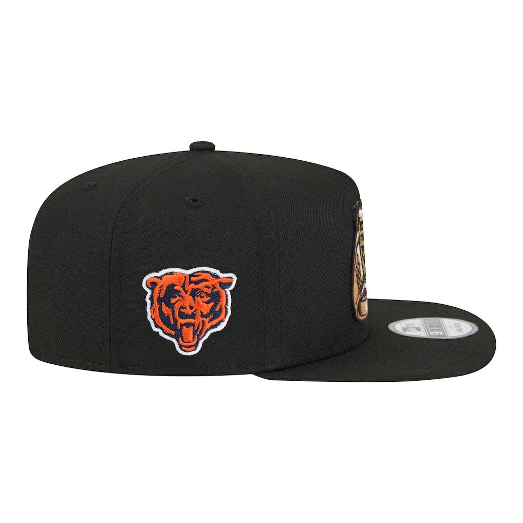 Super Bowl Ring 9FIFTY A-Frame Adjustable Hat - Chicago Bears