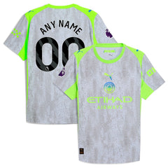 Manchester City 2025/26 Third Custom Jersey - Puma Green/Neon Green