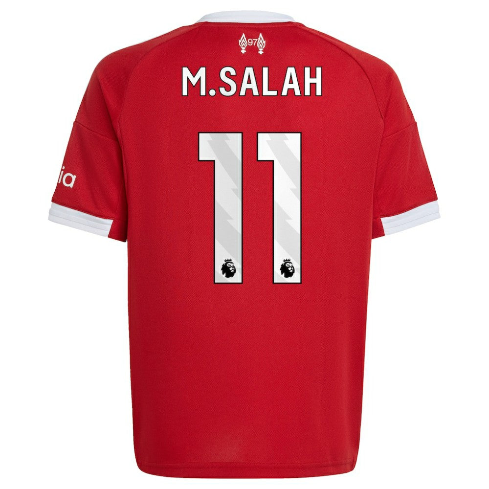 Mohamed Salah Liverpool Youth 2025/26 Home Replica Jersey - Adidas Red