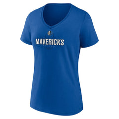 NBA Cooper Flagg Dallas Mavericks Women's Name & Number V-Neck T-Shirt sale