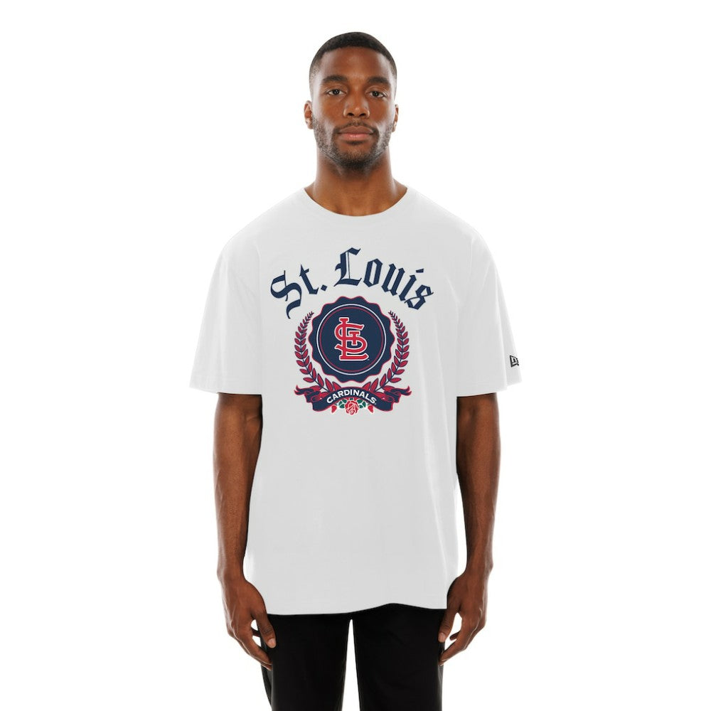 MLB St. Louis Cardinals New Era Fleur Domestic T-Shirt