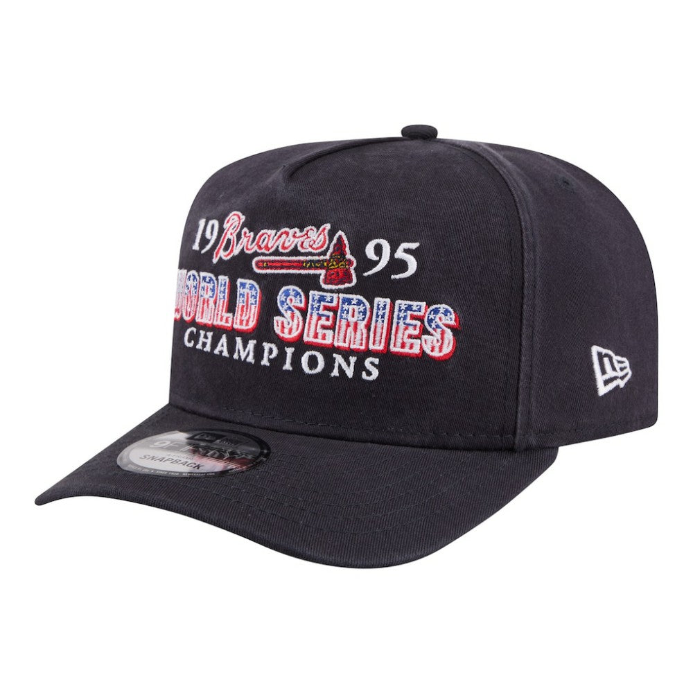 MLB Atlanta Braves New Era 1995 World Series Champions Historic 9FIFTY A-Frame Snapback Hat