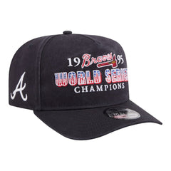 MLB Atlanta Braves New Era 1995 World Series Champions Historic 9FIFTY A-Frame Snapback Hat