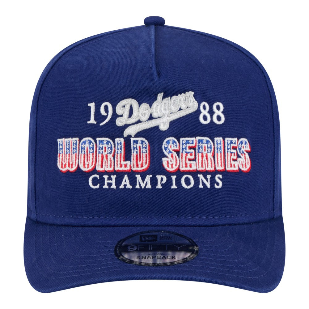 MLB Los Angeles Dodgers New Era 1988 World Series Champions Throwback 9FIFTY A-Frame Snapback Hat