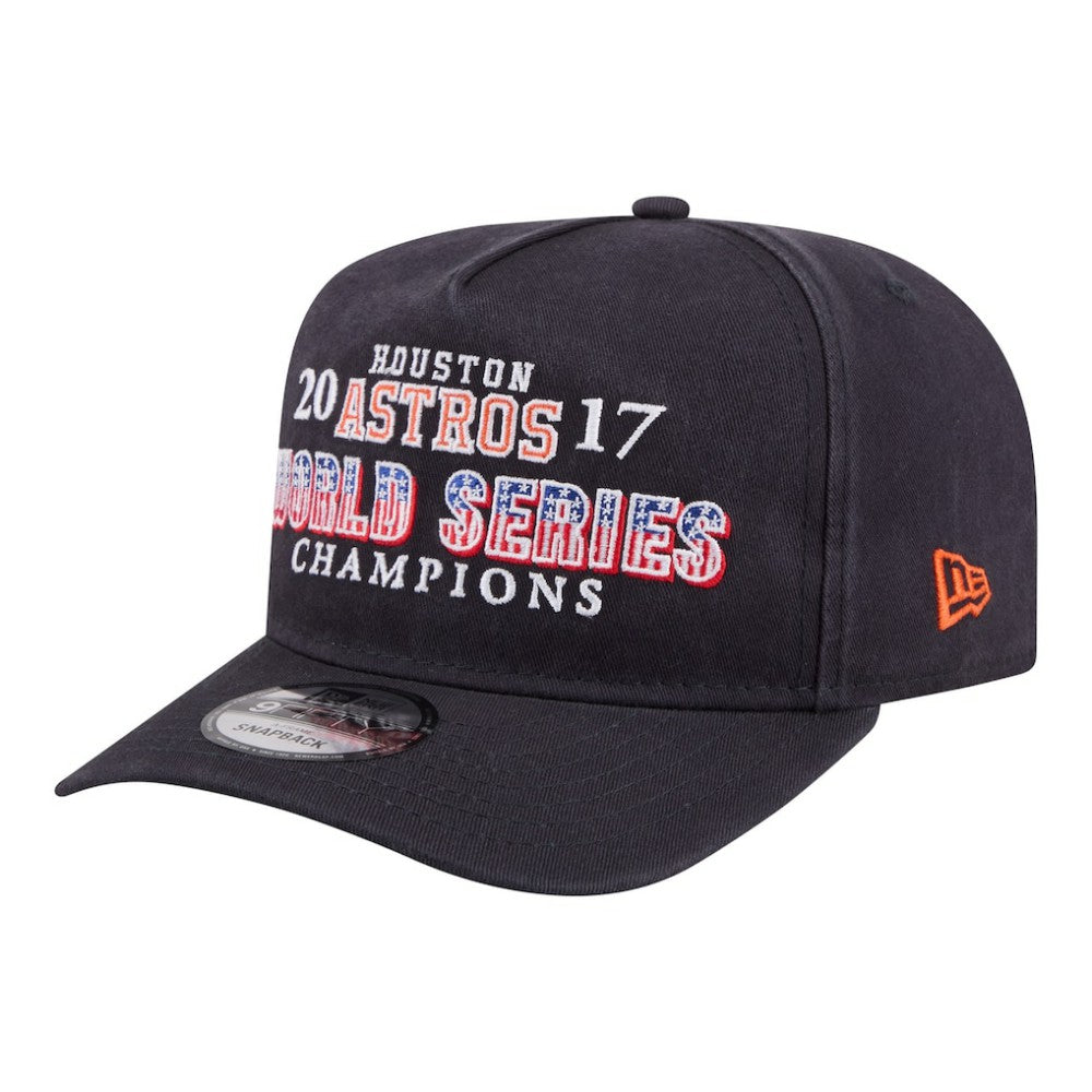MLB Houston Astros New Era 2017 World Series Champions Historic 9FIFTY A-Frame Snapback Hat