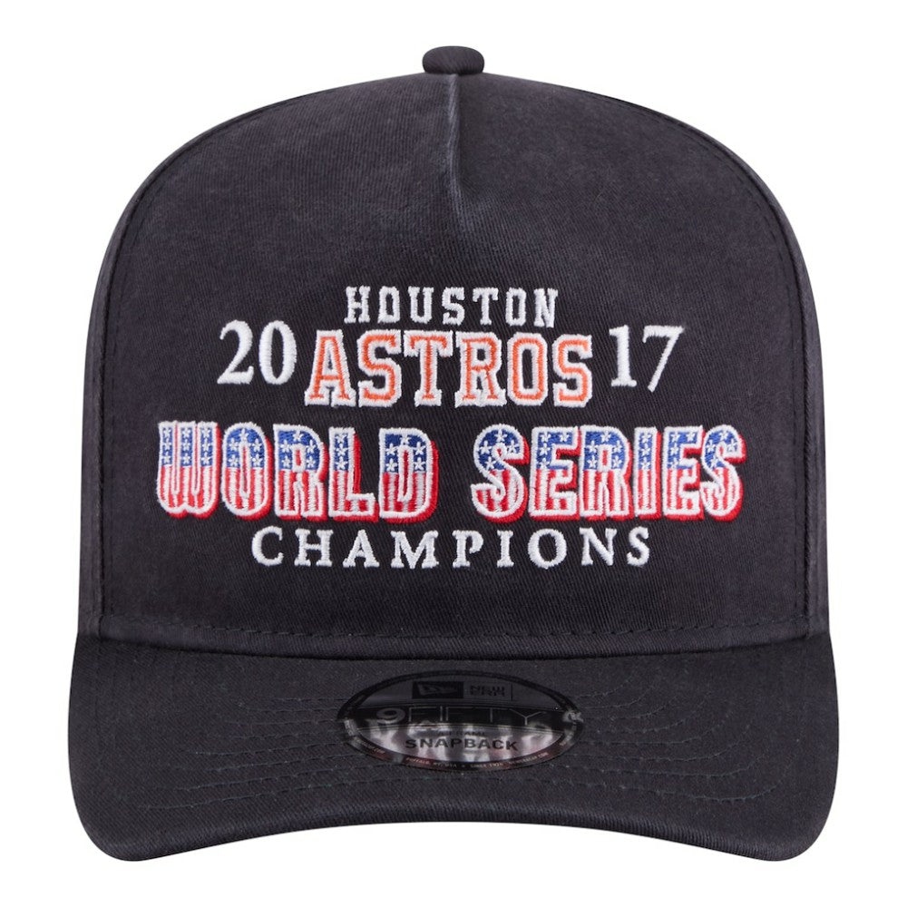 MLB Houston Astros New Era 2017 World Series Champions Historic 9FIFTY A-Frame Snapback Hat