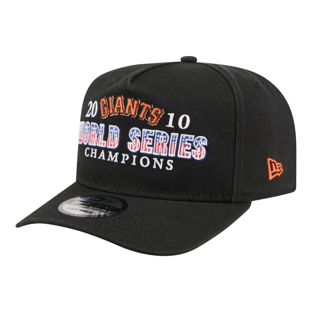 MLB San Francisco Giants New Era 2010 World Series Champions Historic 9FIFTY A-Frame Snapback Hat