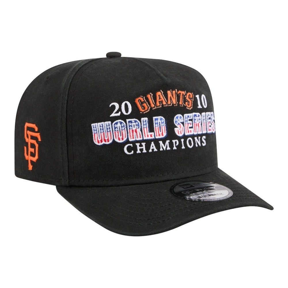 MLB San Francisco Giants New Era 2010 World Series Champions Historic 9FIFTY A-Frame Snapback Hat
