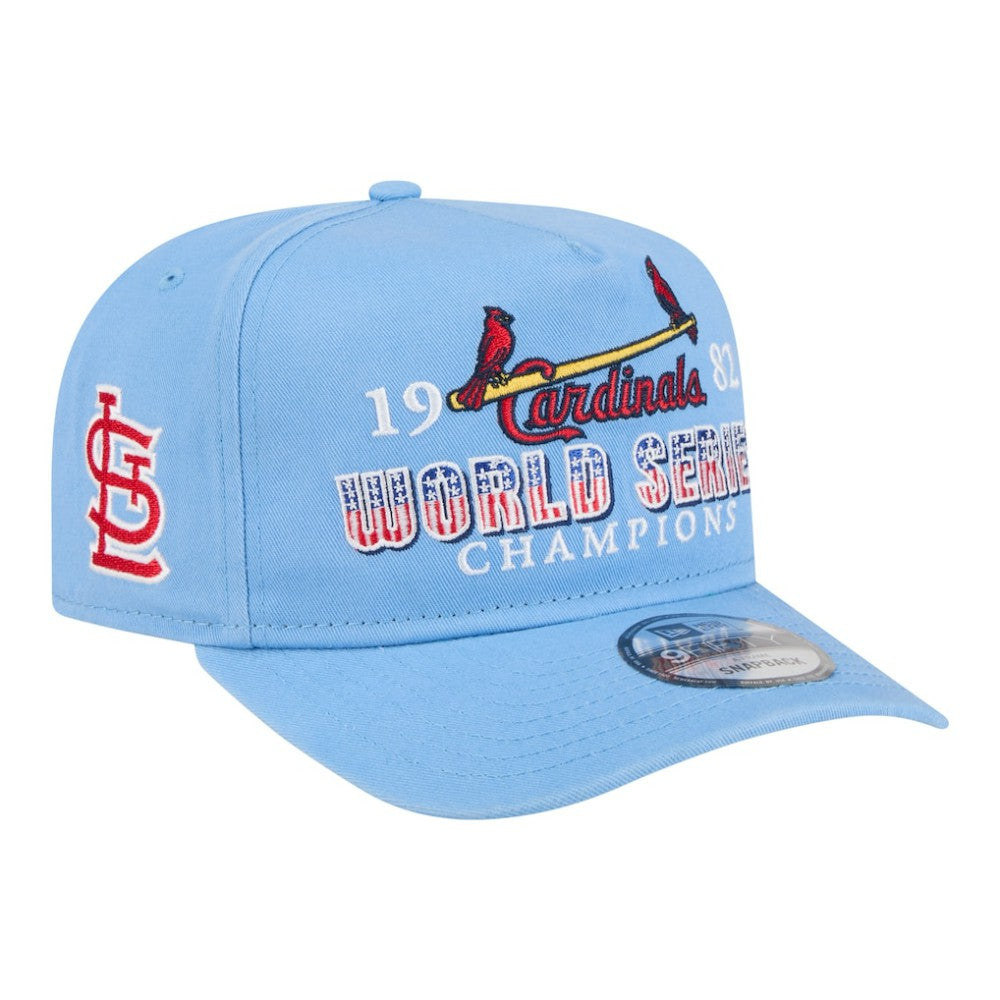 MLB St. Louis Cardinals New Era 1982 World Series Champions Historic 9FIFTY A-Frame Snapback Hat