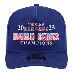 MLB Texas Rangers New Era 2023 World Series Champions Historic 9FIFTY A-Frame Snapback Hat