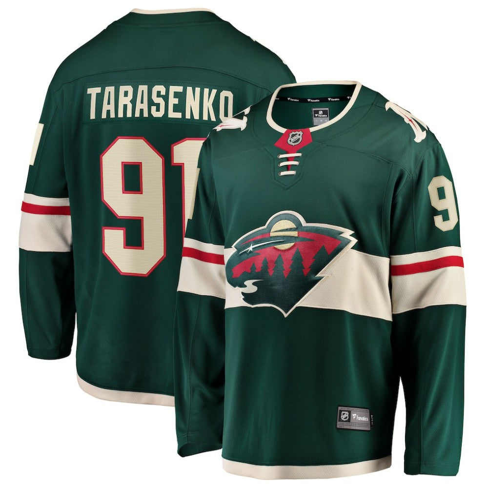 NHL Green Vladimir Tarasenko Minnesota Wild Fanatics Home Breakaway Jersey