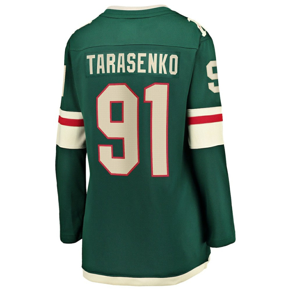 NHL Green Vladimir Tarasenko Minnesota Wild Fanatics Women's Home Breakaway Jersey