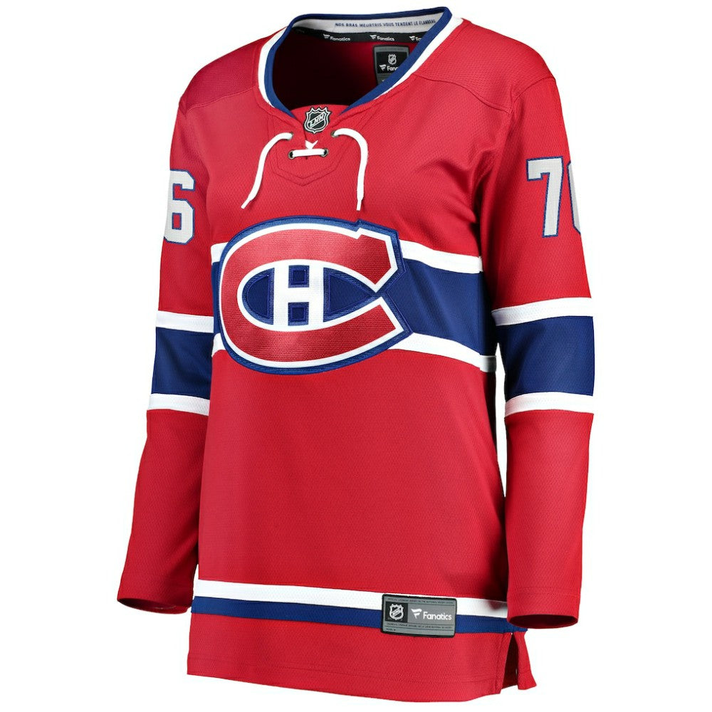 NHL Red Zack Bolduc Montreal Canadiens Fanatics Women's Home Breakaway Jersey