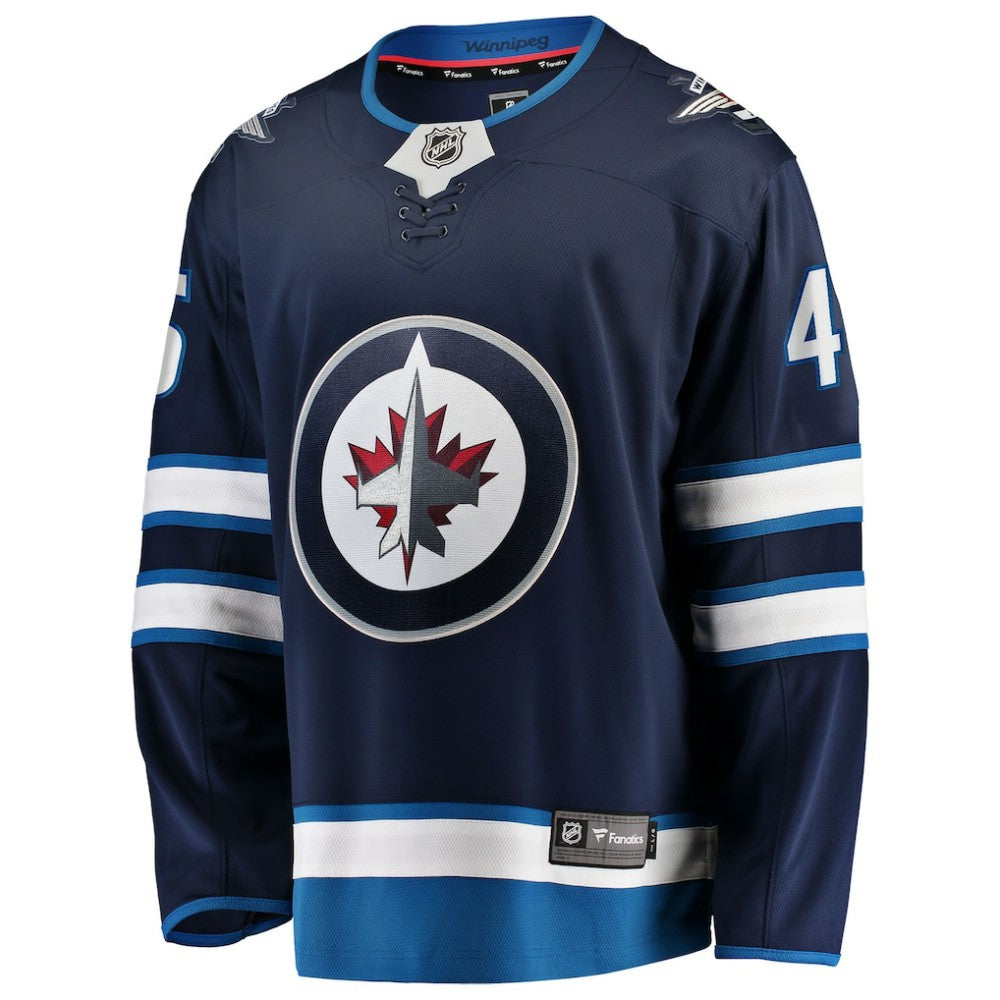 NHL Navy Cole Koepke Winnipeg Jets Fanatics Home Breakaway Jersey