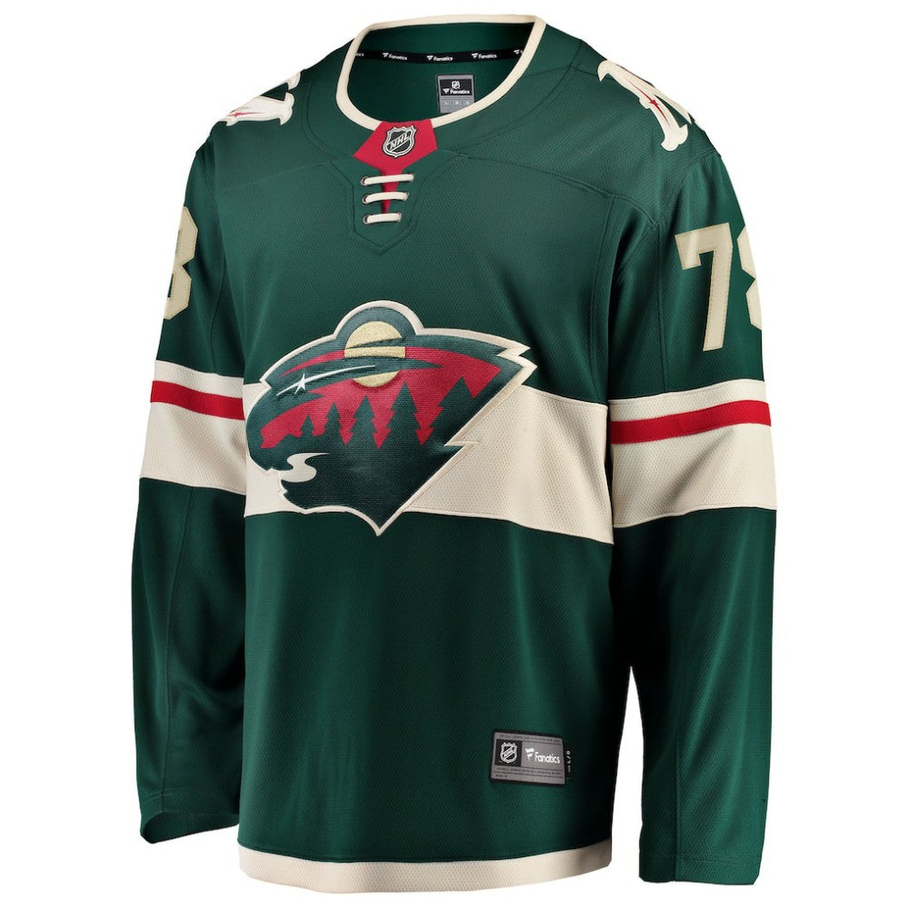 NHL Green Nico Sturm Minnesota Wild Fanatics Home Breakaway Jersey