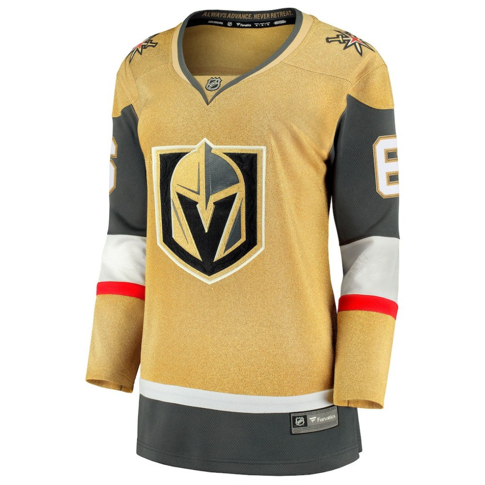 NHL Gold Kaedan Korczak Vegas Golden Knights Fanatics Women's Home Breakaway Jersey