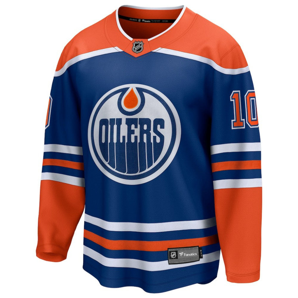 NHL Royal Trent Frederic Edmonton Oilers Fanatics Home Breakaway Jersey