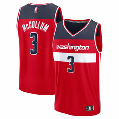 NBA CJ McCollum Washington Wizards Fast Break Replica Player Jersey