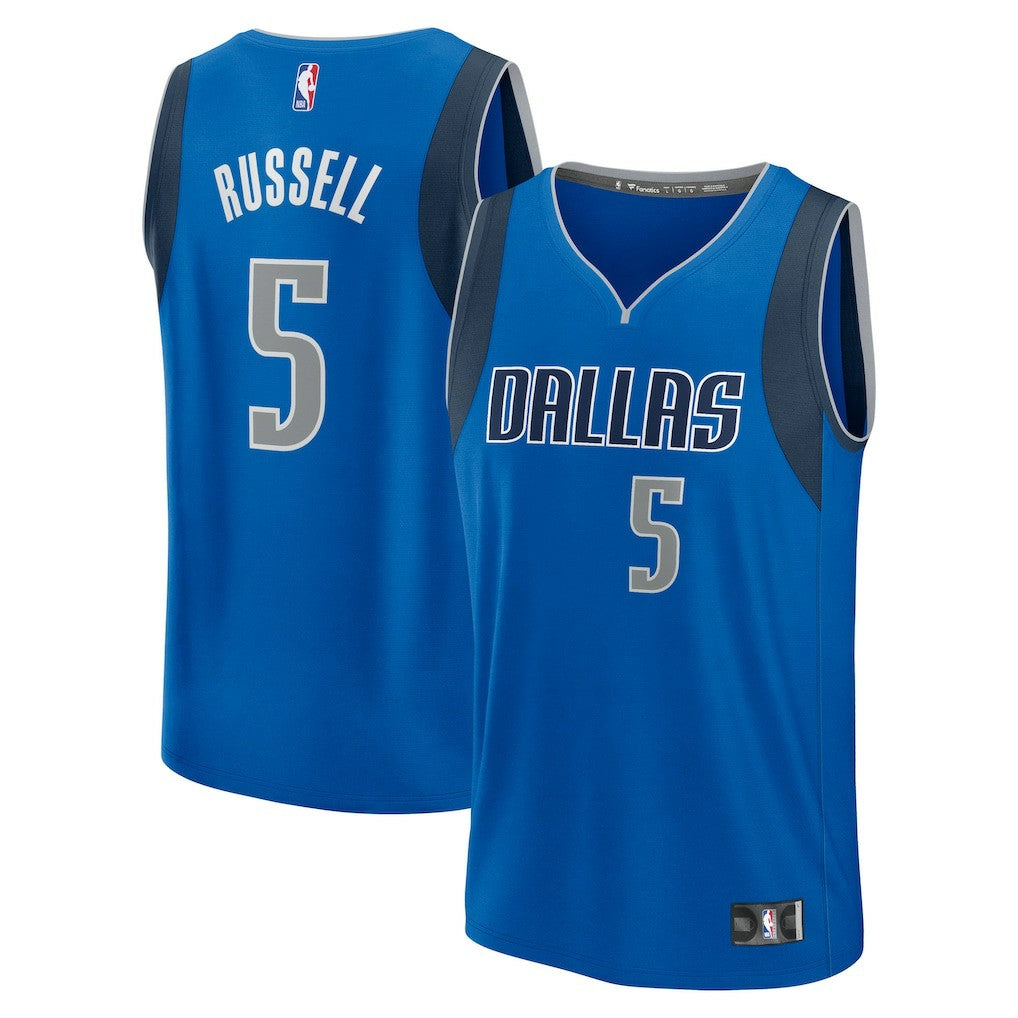 NBA D'Angelo Russell Dallas Mavericks Fast Break Replica Player Jersey sale