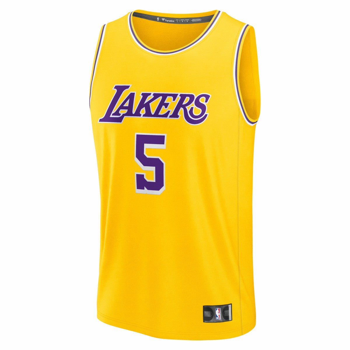NBA Deandre Ayton Los Angeles Lakers Fast Break Replica Player Jersey