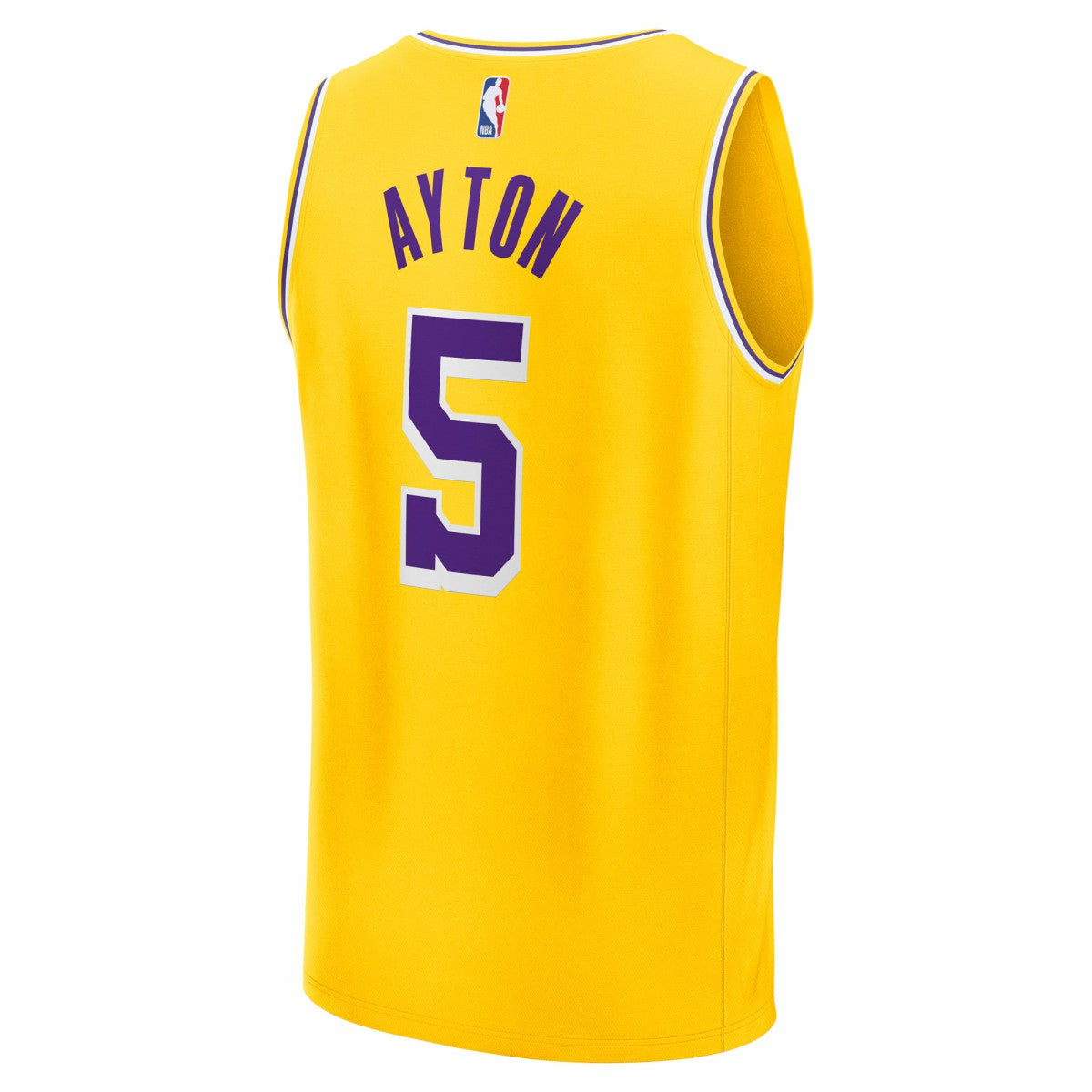 NBA Deandre Ayton Los Angeles Lakers Fast Break Replica Player Jersey