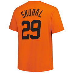 MLB Tarik Skubal Detroit Tigers Fanatics Big & Tall Name & Number T-Shirt