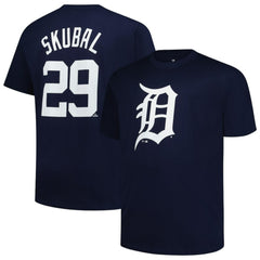 MLB Tarik Skubal Detroit Tigers Fanatics Big & Tall Name & Number T-Shirt