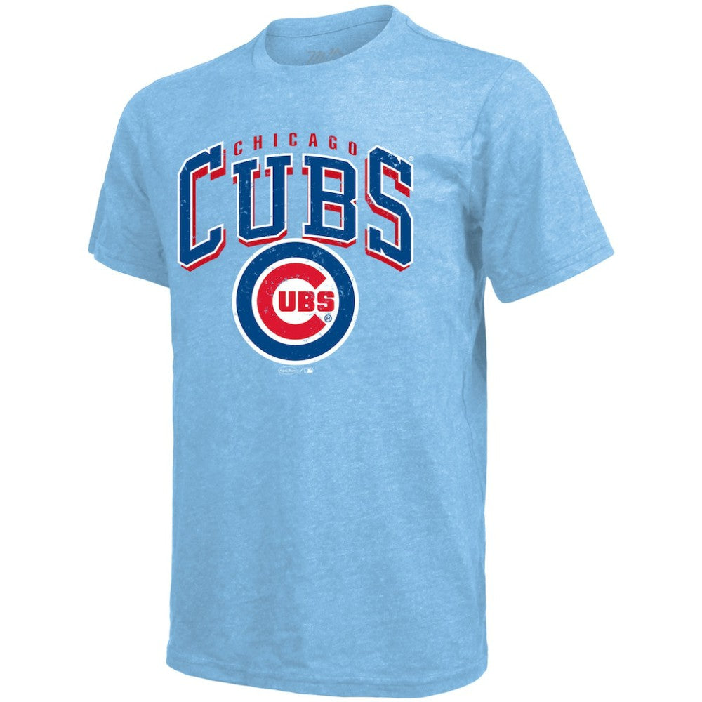 MLB Pete Crow-Armstrong Chicago Cubs Majestic Threads Triblend Name & Number T-Shirt