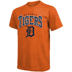 MLB Tarik Skubal Detroit Tigers Majestic Threads Triblend Name & Number T-Shirt
