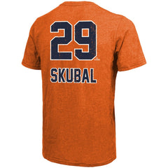MLB Tarik Skubal Detroit Tigers Majestic Threads Triblend Name & Number T-Shirt