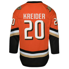 NHL Orange Chris Kreider Anaheim Ducks Outerstuff Youth Home Replica Jersey