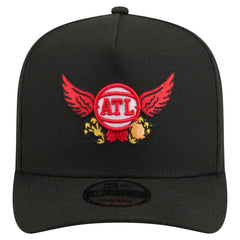 NBA Atlanta Hawks Injection Cartoon Logo A-Frame 9FIFTY Adjustable Hat