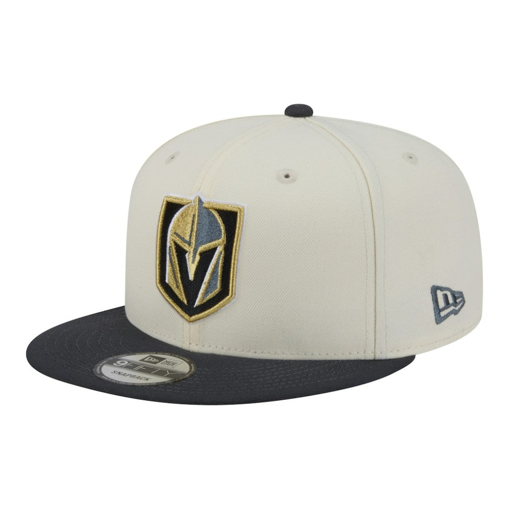 NHL White/Charcoal Vegas Golden Knights New Era Injection Localized Two-Tone 9FIFTY Snapback Hat