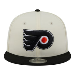 NHL White/Black Philadelphia Flyers New Era Injection Localized Two-Tone 9FIFTY Snapback Hat