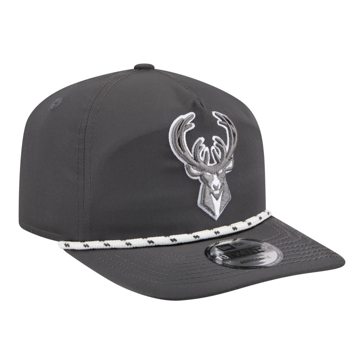 NBA Milwaukee Bucks Tonal Rope 19TWENTY Adjustable Hat